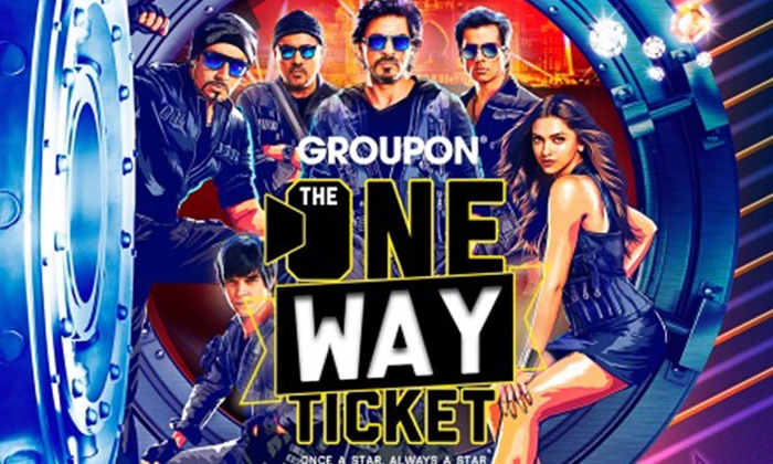 Groupon The One Way Ticket For SRK Movie Audition Online Details