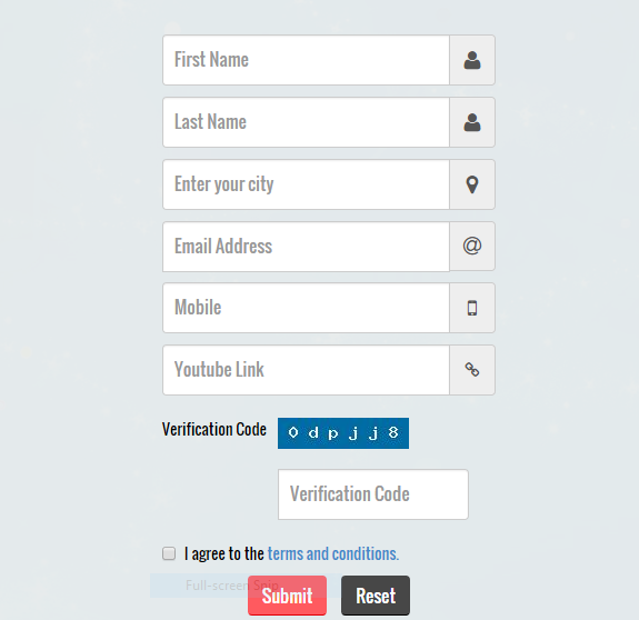 Sa Re Ga Ma Pa 2016 Online Audition Form