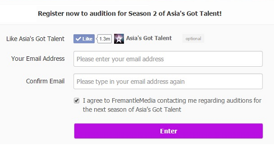 How to Pre-Registration of AGT 2 2016