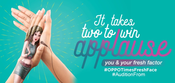OPPO Times Fresh Face 2017 Auditions & Online Registration Details