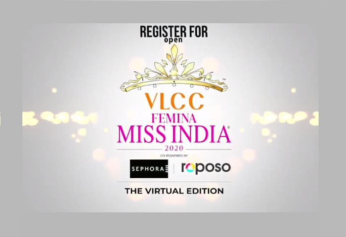 VLCC Femina Miss India 2020, How to Do Registration from home virtually